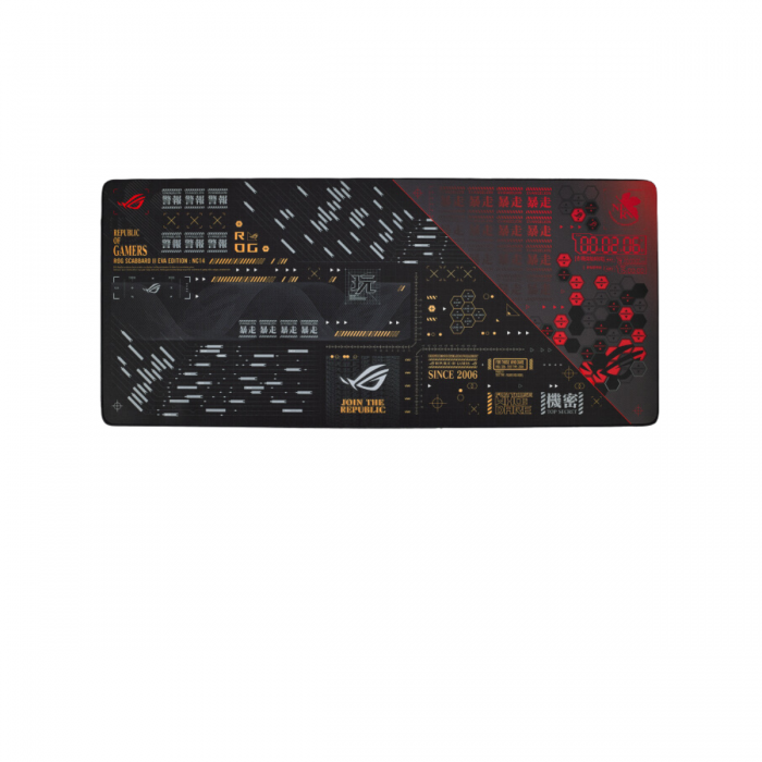 ASUS ROG SCABBARD II EVA EDITION 900X400MM GAMING MOUSE PAD (3MM)