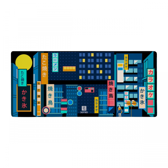 DOTTED TOKYO CITY 900X400MM DESK MAT