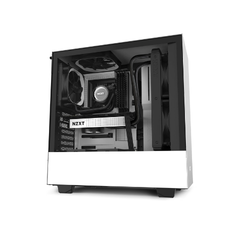 NZXT H510B MID TOWER CASE (WHITE)
