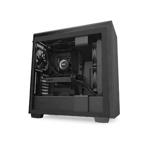 NZXT H710B MID TOWER CASE W/ TEMPERED GLASS (BLACK)