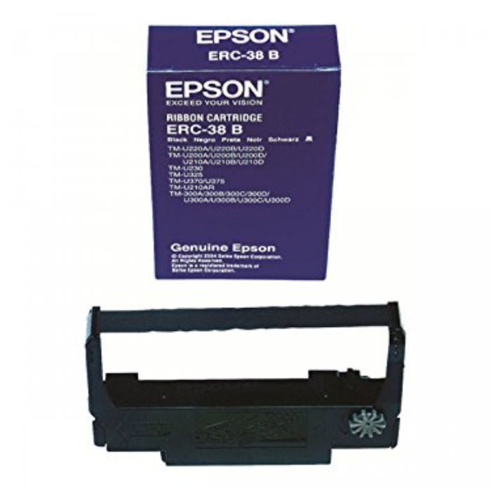 EPSON ERC-38 BLACK RIBBON FOR TM-U220