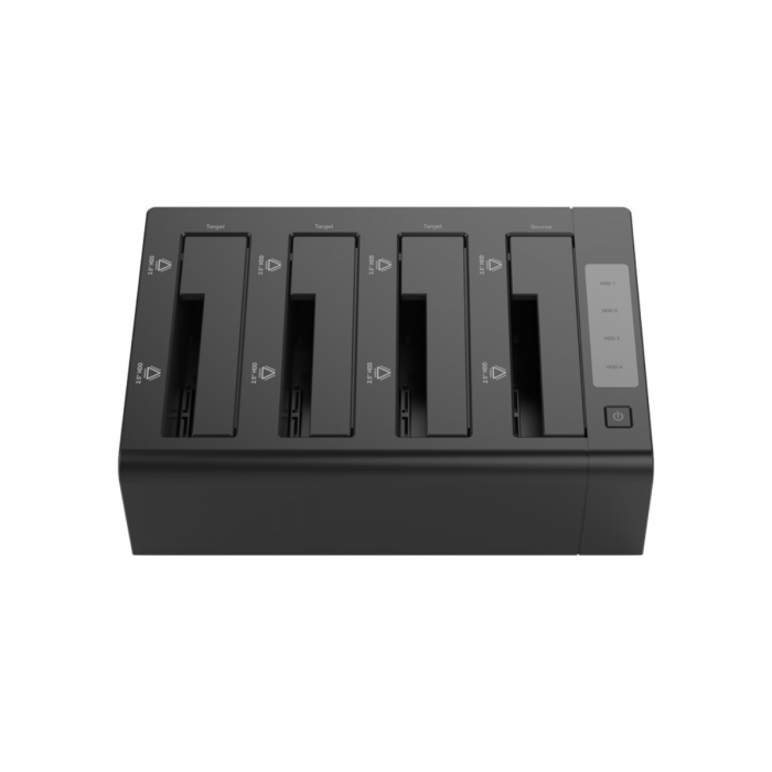 ORICO 4BAY 2.5"/3.5" SATA HDD/SSD DOCKING STATION (BLACK)