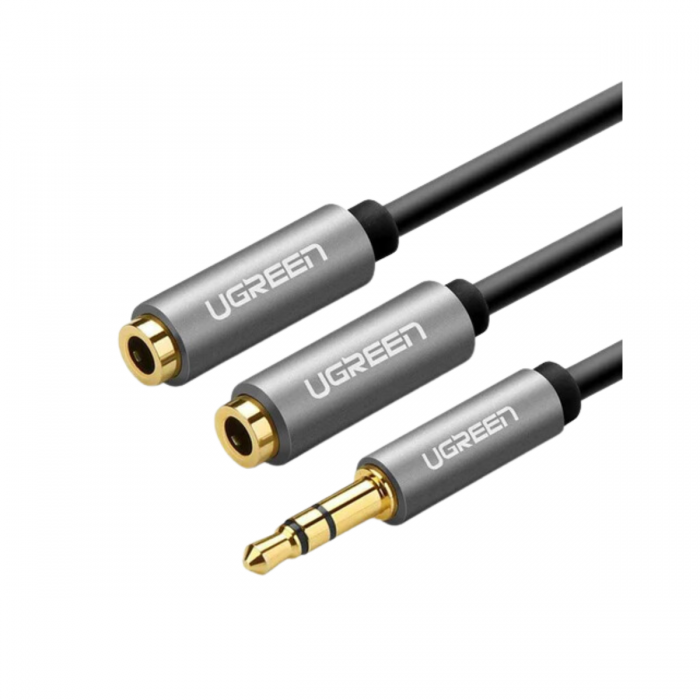 UGREEN 3.5MM AUX STEREO AUDIO SPLITTER CABLE (20CM)