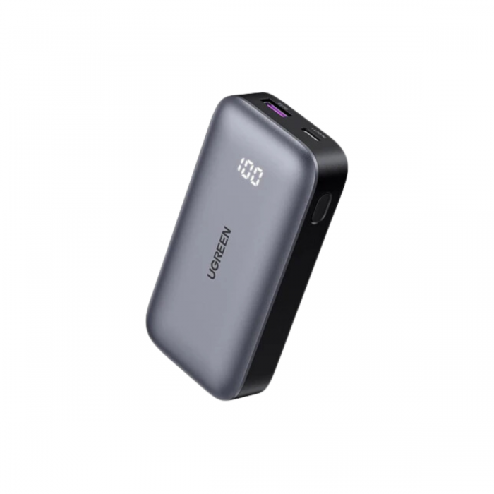 UGREEN PB502 POWERBANK 10000MAH 30W 1XUSB-A, 1XUSB-C TWO-WAY FAST CHARGE (BLACK)