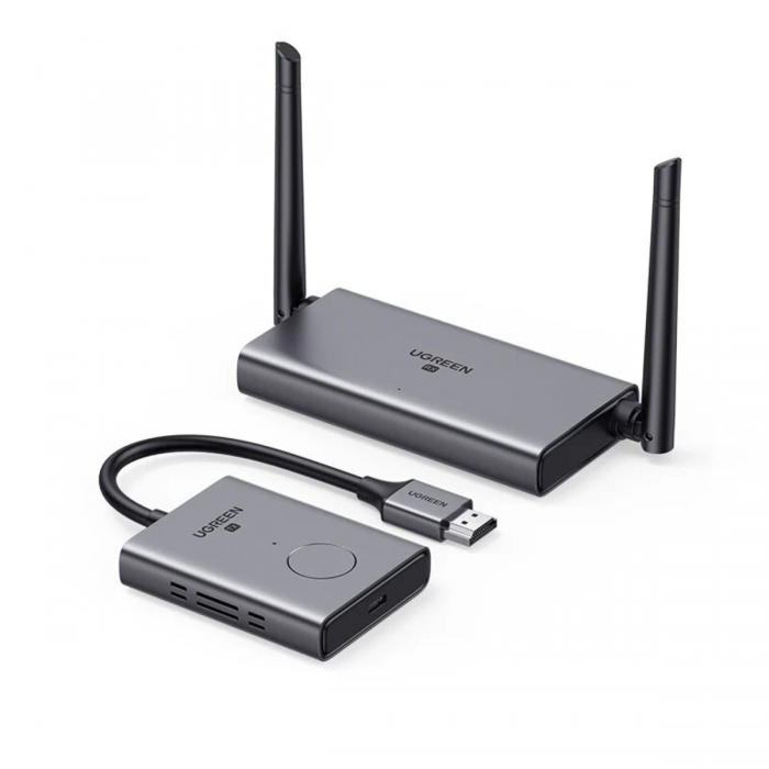 UGREEN WIRELESS HDMI EXTENDER TRANSMITTER AND RECEIVER (50M)