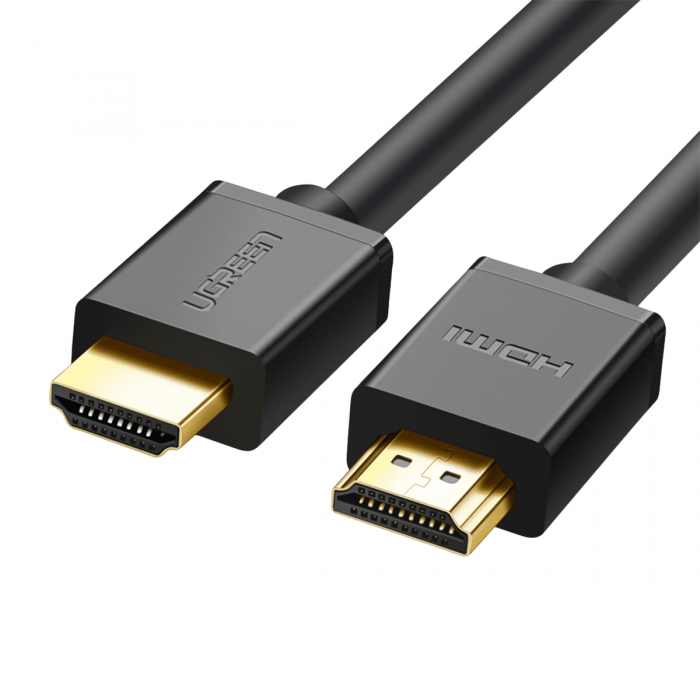 UGREEN HDMI 2.0 TO HDMI (M) CABLE WITH ETHERNET 1M (4K & 3D SUPPORT) BLACK
