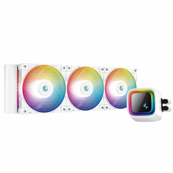 DEEPCOOL LS720 360MM LIQUID CPU COOLER (WHITE)