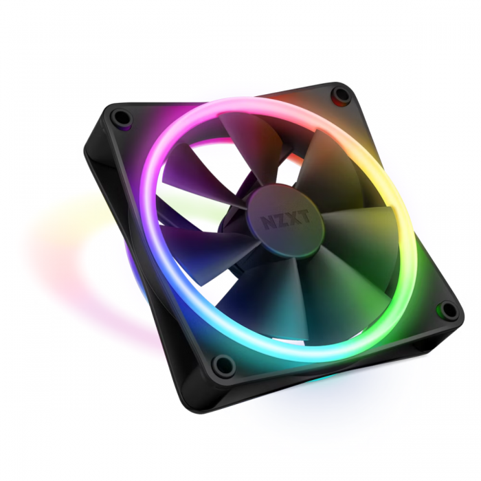 NZXT RF-D12SF-B1 F120 RGB DUO 120MM FAN SINGLE PACK (BLACK)