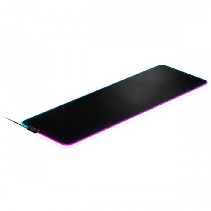 STEELSERIES QCK PRISM CLOTH 900X300MM XL RGB GAMING MOUSE PAD (4MM)