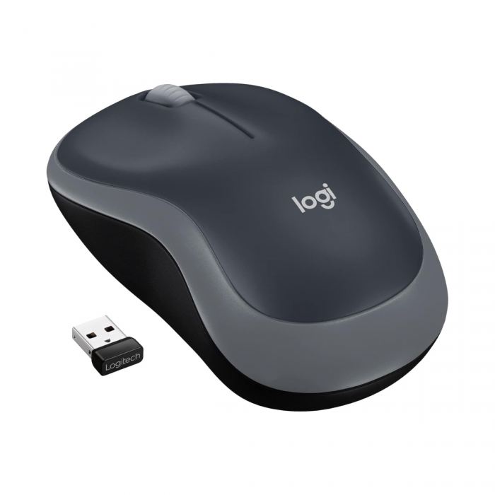 LOGITECH M185 WIRELESS MOUSE-Gray