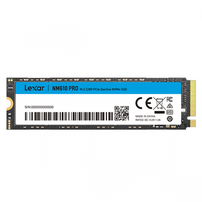 LEXAR NM610 PRO 1TB M.2 2280 NVME SSD
