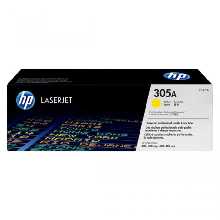 HP CE412A (305A) YELLOW TONER CARTRDGE
