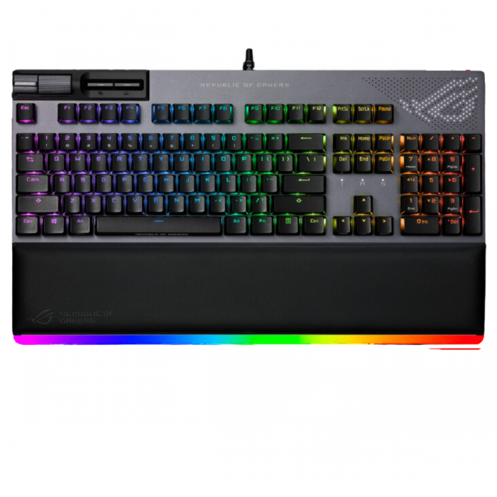 ASUS STRIX FLARE II ANIMATE RGB GAMING KEYBOARD (NX RED SWITCH)