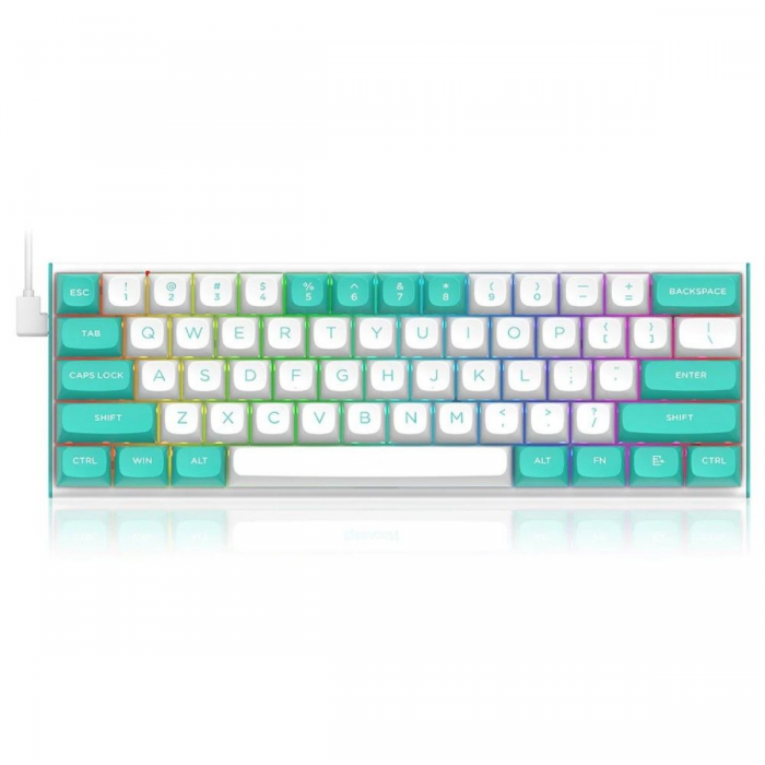 REDRAGON FIDD RGB 8K WIRED RAPID TRIGGER MAGNETIC SWITCH KEYBOARD