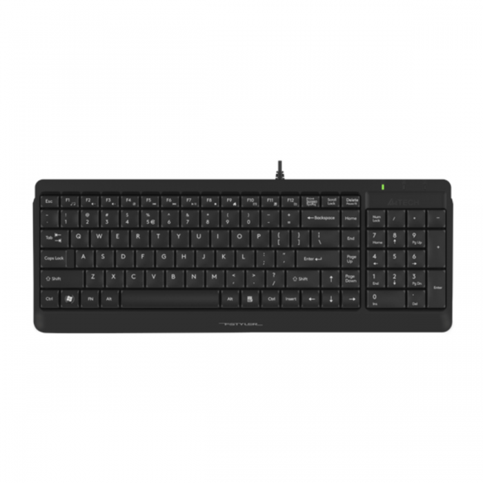 A4TECH FK15 FSTYLER MULTIMEDIA 2-SECTION COMPACT WIRED KEYBOARD
