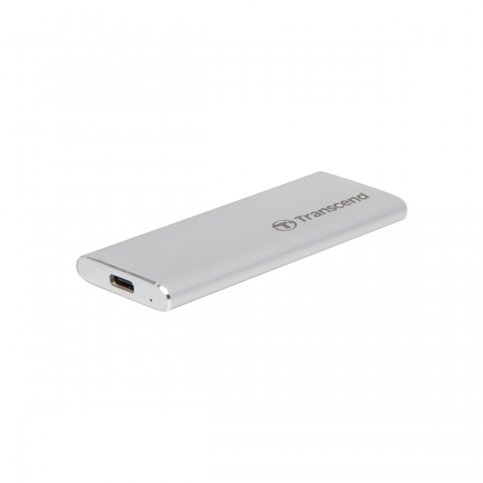 TRANSCEND 1TB ESD260 USB 3.1 TYPE-C PORTABLE SSD (TS1TESD260C) METALLIC CASE