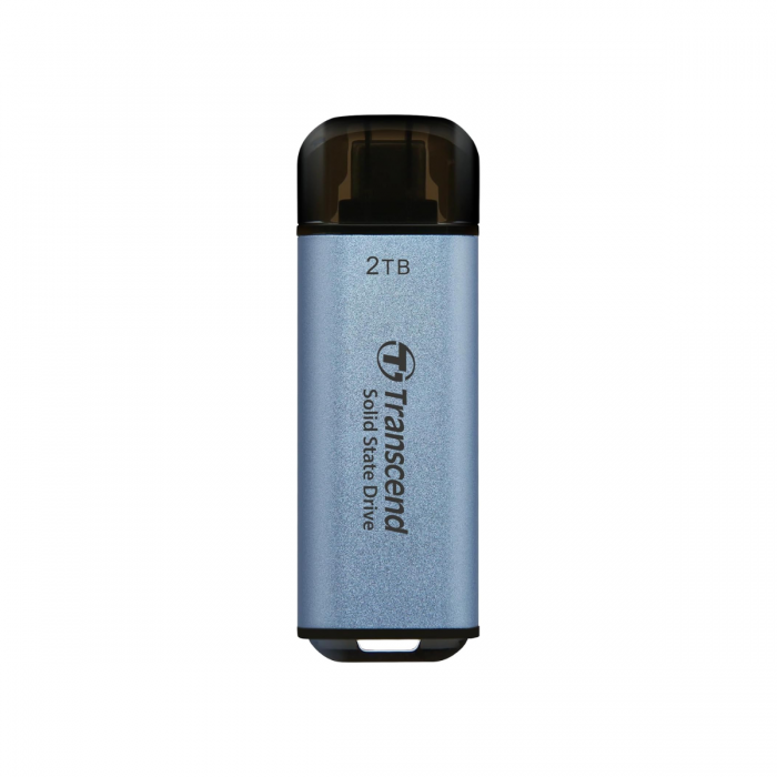 TRANSCEND 2TB ESD300C USB 3.2 TYPE-C PORTABLE SSD (TS2TESD300C) BLUE