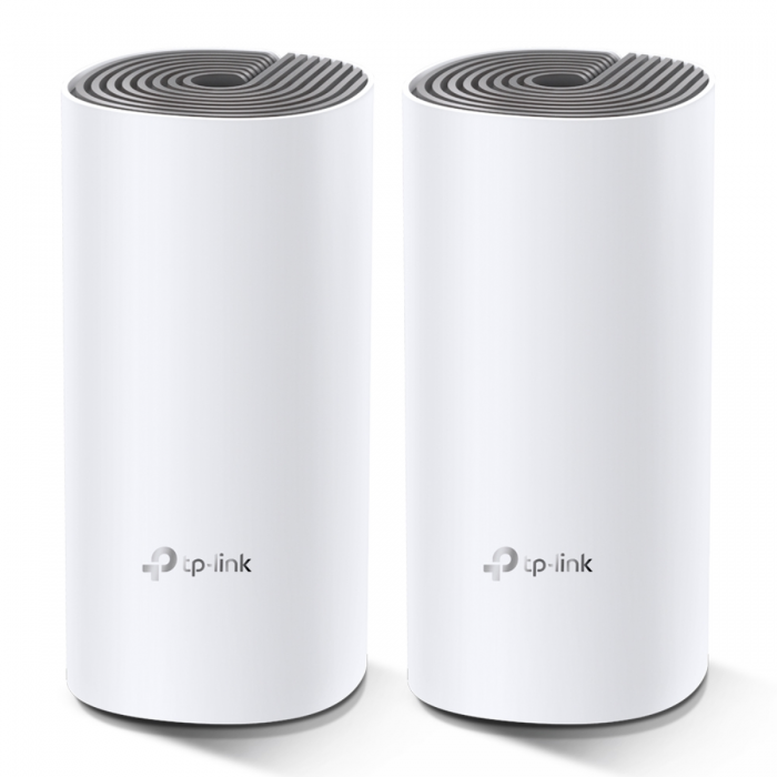 TPLINK DECO E4 AC1200 WHOLE HOME MESH WIFI SYSTEM (2-PACKS)