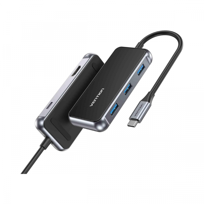 VENTION 5PORTS USB-C HUB (3XUSB-A, 1XUSB-C, HDMI)