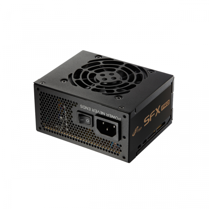 FSP SFX PRO 450W 1X80MM FAN, 3SATA, 2PCIE, ACTIVE PFC, 80PLUS-BRONZE