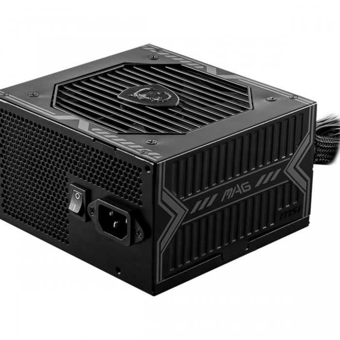 MSI MAG A750BN PCIE5 750W 1X120MM FAN, 5SATA, 6PIN PCIE, ACTIVE PFC, 80PLUS BRONZE