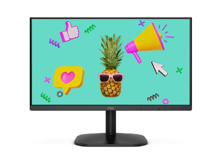 AOC 22B2HN 21.5" WIDE BLACK FHD LED MONITOR (VGA, HDMI)