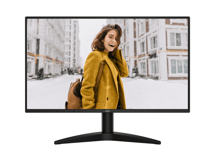 AOC 24B36H3 23.8" FHD WIDE LED IPS FRAMELESS MONITOR 120HZ WLMNT (VGA, HDMI