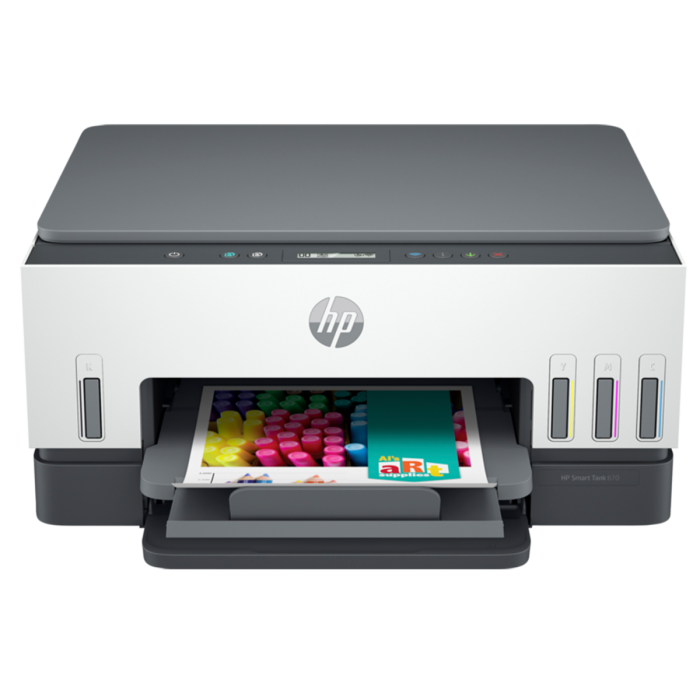 HP SMART TANK 670 AIO PRINTER W/ WIFI (6UU48A)