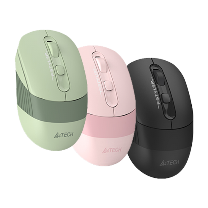 A4TECH FB10C FSTYLER BLUETOOTH & 2.4GHZ WIRELESS RECHARGEABLE MOUSE