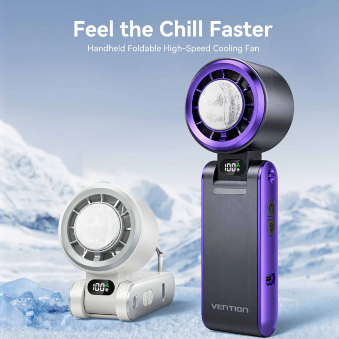 VENTION HANDHELD FAN W/ CONDENSER PBCW0 3000MAH