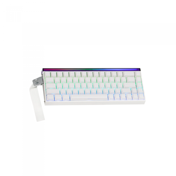 AULA HERO 68 HE MAGNETIC SWITCH KEYBOARD (METEOR SWITCH) WHITE