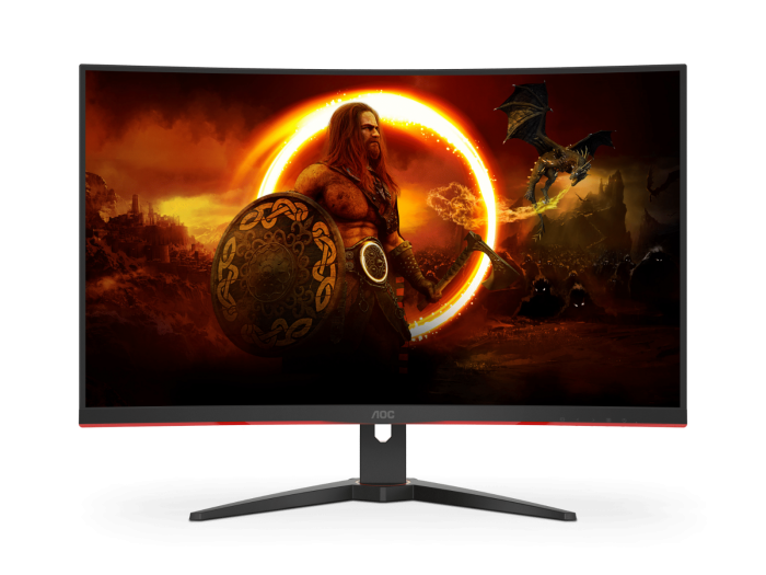 AOC C32G2ZE2 31.5" FHD CURVE GAMING MONITOR 0.5MS 250HZ WLMNT (2XHDMI, DP)