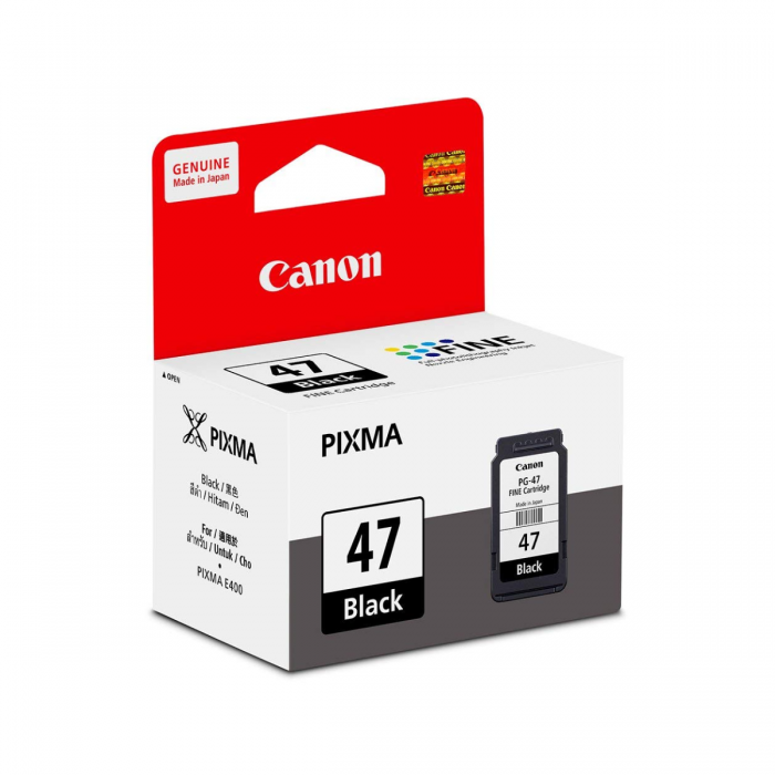 CANON PG-47 BLACK INK CARTRIDGE