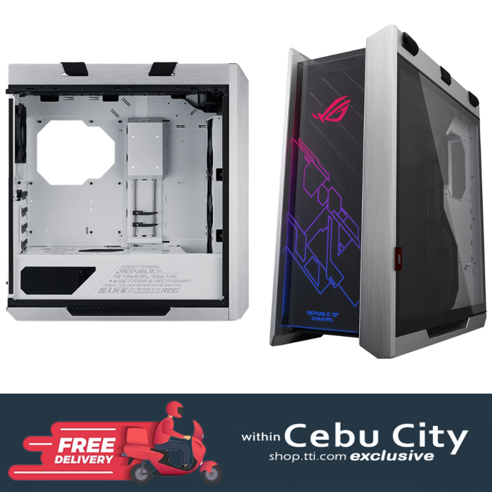 ASUS ROG HELIOS GX601 RGB WHITE MID TOWER CASE W/ TEMPERED WINDOW