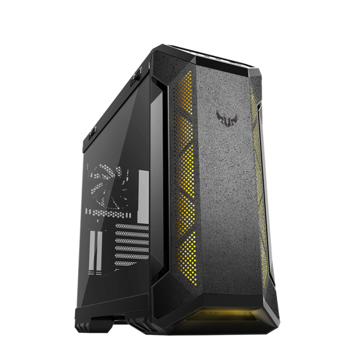 ASUS GT501 TUF GAMING MID TOWER CASE W/ TEMPERED SIDE (GRAY)