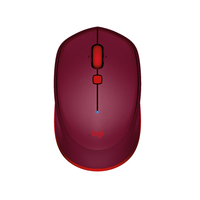 LOGITECH M337 BLUETOOTH MOUSE (RED)