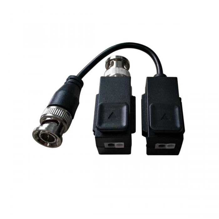 HIKVISION DS-1H18S/E(C) TVI CONVERT TO UTP TRANSMISSION WITH EXTEND CABLE PRESS TYPE PLUG