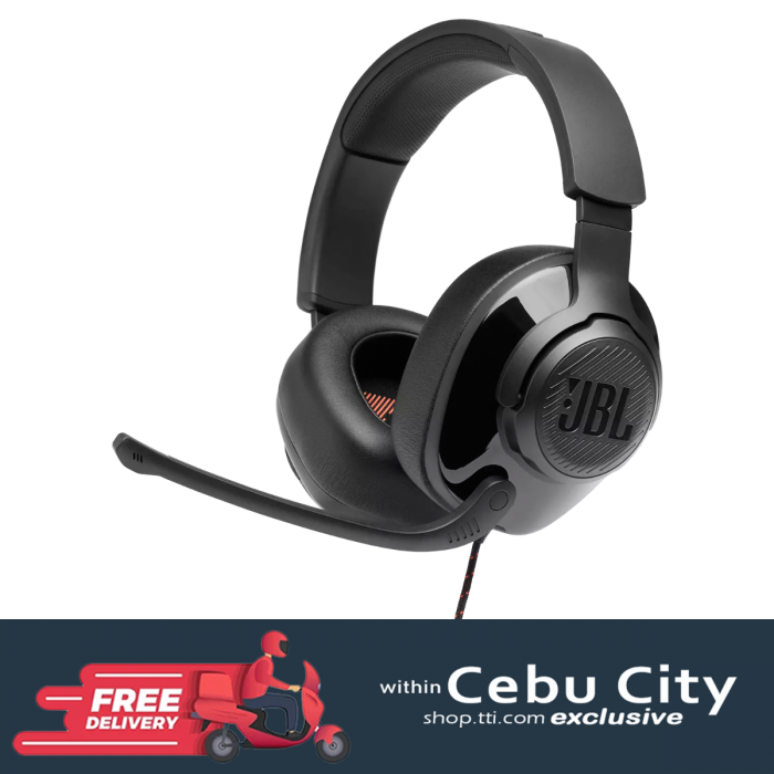 JBL QUANTUM 300 WIRED 3.5MM OVER-EAR GAMING HEADSET (BLACK)