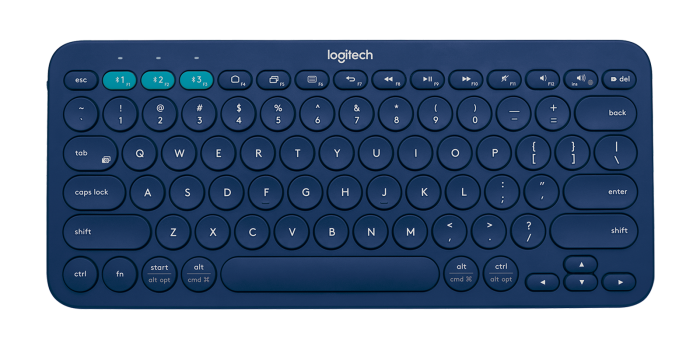 LOGITECH BLUETOOTH MULTI-DEVICE KEYBOARD K380 (BLUE)