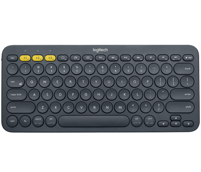 LOGITECH BLUETOOTH MULTI-DEVICE KEYBOARD K380 (GRAY)