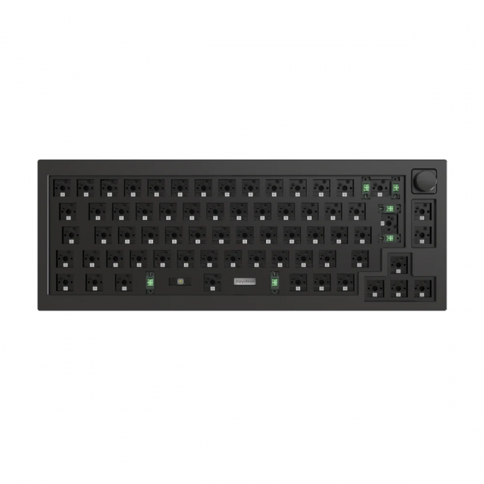 KEYCHRON Q2 65% BAREBONE MECHANICAL KEYBOARD ISO KNOB (BLACK)