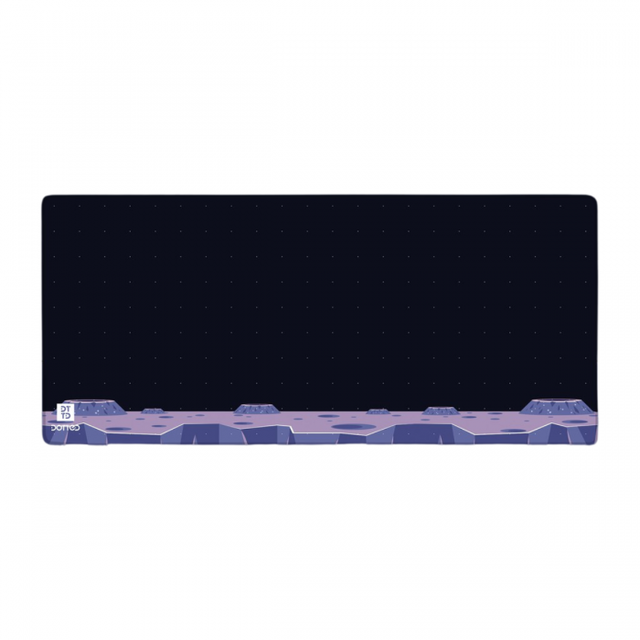 DOTTED LUNAR ROCK 900X400MM DESK MAT (4MM)