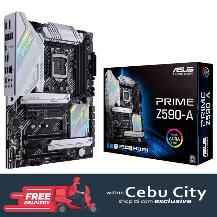 ASUS PRIME Z590-A 4DDR4 3XM.2 MOTHERBOARD (HDMI, DP)