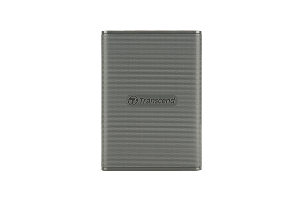 TRANSCEND 1TB ESD360C USB 3.2 TYPE-C 2000MB/S PORTABLE SSD (TS1TESD360C) GRAY PLASTIC CASE 