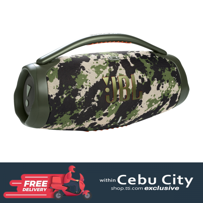 JBL BOOMBOX3 PORTABLE BLUETOOTH SPEAKER (SQUAD CAMO)