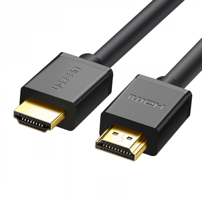 UGREEN HDMI 2.0 TO HDMI (M) CABLE WITH ETHERNET 2M (4K & 3D SUPPORT) BLACK