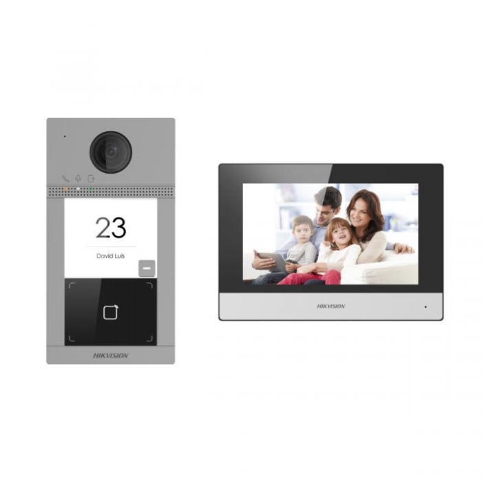 HIKVISION DS-KIS604-P(B) IP VIDEO INTERCOM KIT