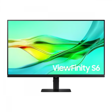 SAMSUNG VIEWFINITY S6 LS32D604UAEXXP 32" QHD IPS 100HZ MONITOR WLMNT W/ HAS (HDMI,DP,USB-C)