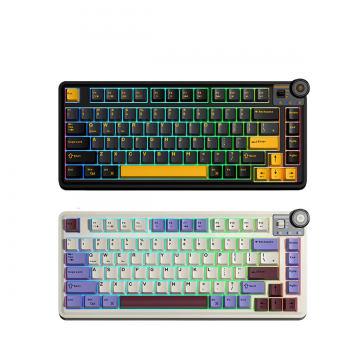 AULA AU75 3-in-1 HOT-SWAPPABLE RGB MECHANICAL WIRELESS KEYBOARD