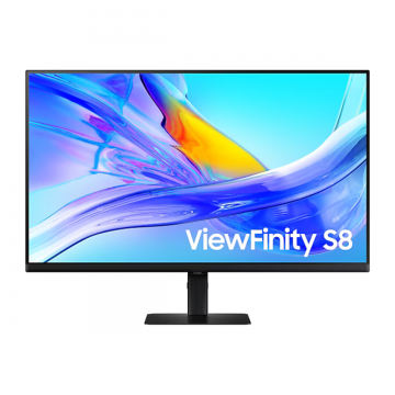 SAMSUNG VIEWFINITY S8 LS32D804UAEXXP 32" 4K UHD LED MONITOR WLMNT W/ HAS (HDMI, DP)